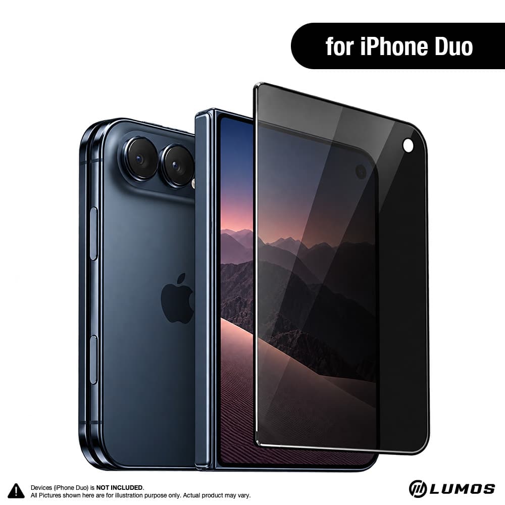 SIEGE Glastimate Premium Privacy Tempered Glass Screen Protector for IPhone Duo – iPhone Duo