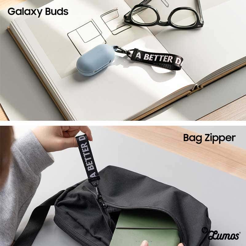 RINGKE KEY RING HOLDER STRAP COMPATIBLE with Earbuds, Keys, Cameras & ID Quik Catch Lanyard Adjustable String