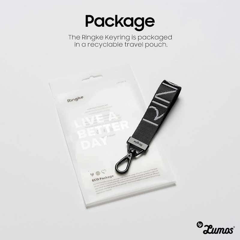 RINGKE KEY RING HOLDER STRAP COMPATIBLE with Earbuds, Keys, Cameras & ID Quik Catch Lanyard Adjustable String