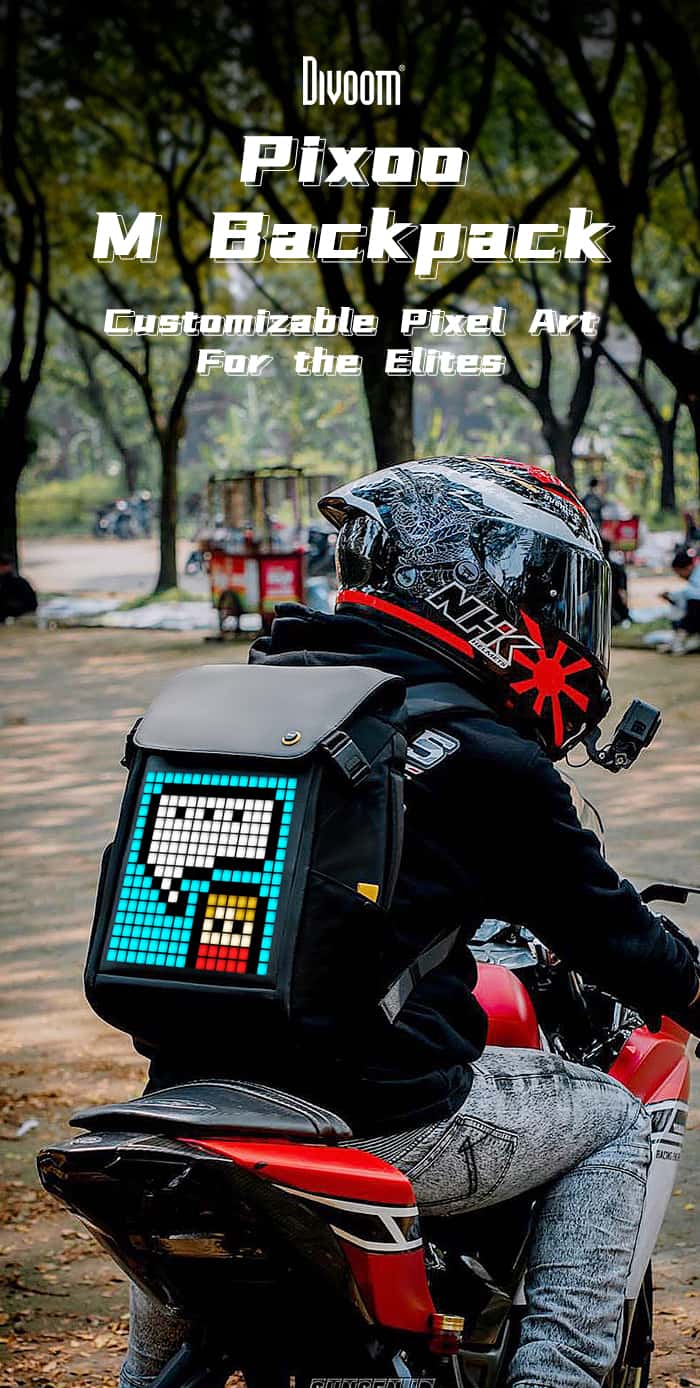 DIVOOM PIXOO BACKPACK-M Pixel Bagpack