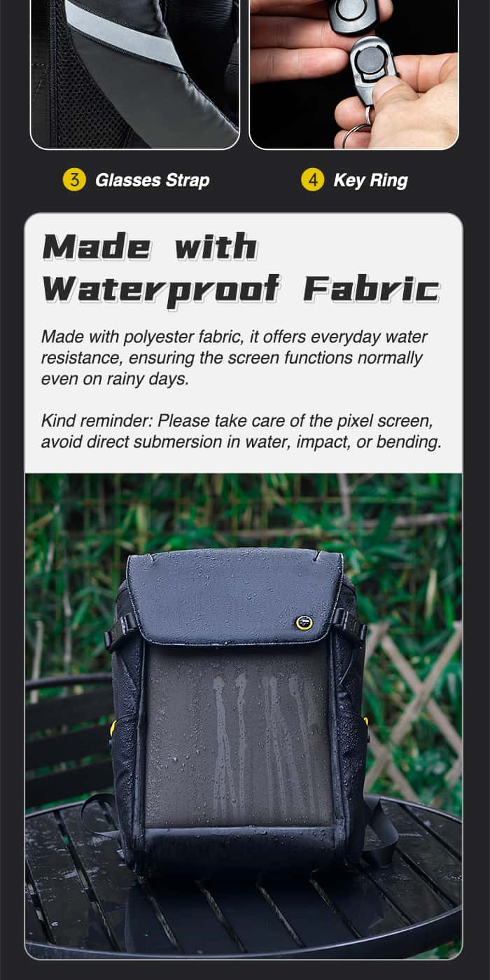 DIVOOM PIXOO BACKPACK-M Pixel Bagpack