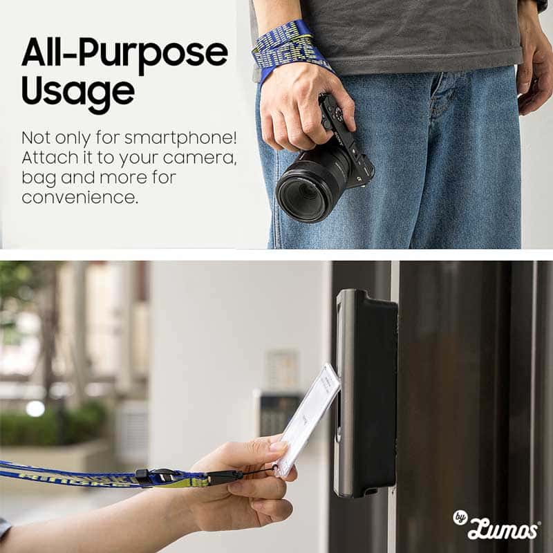 RINGKE LANYARD DESIGN STRAP for Smart Device Cell Phone Cases, Keys, Cameras & ID Quickhatch