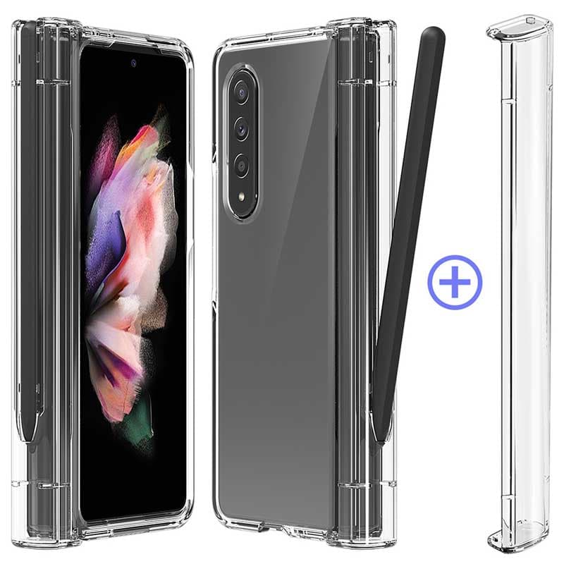 Araree Nukin 360 P Series Samsung Galaxy Z Fold 3 Slim Transparent Protective Case โ Clear
