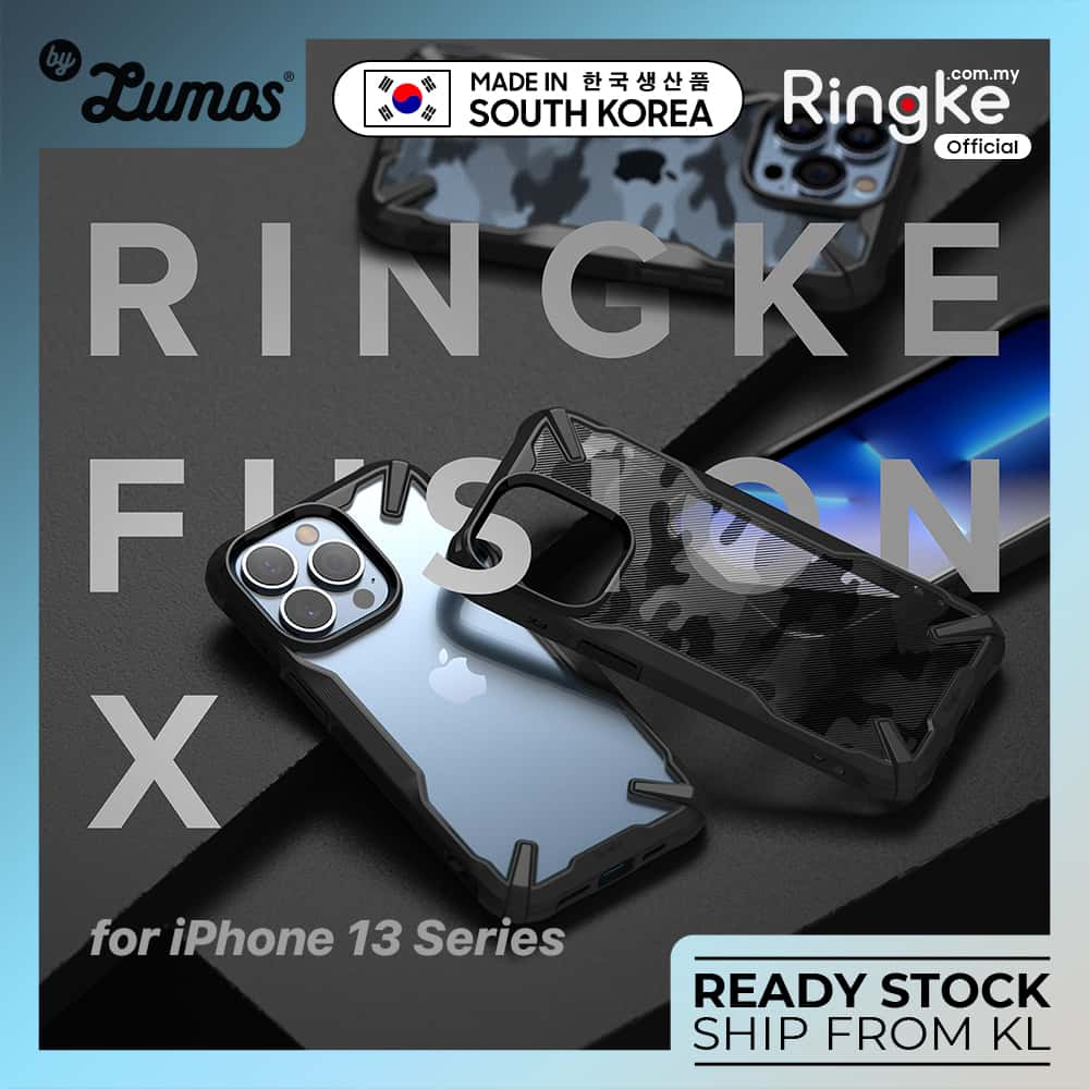 Ringke FUSION X Series For Apple iPhone 13 / 13 Mini / 13 Pro / 13 Pro Max Protective Phone Case