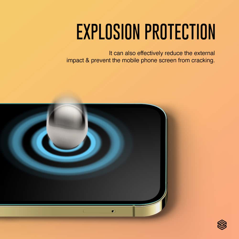 SIEGE GLASTIMATE APPLE iPhone 13 PRO MAX 2.5D ( ANTI-GLARE MATTE ) PREMIUM TEMPERED GLASS SCREEN PROTECTION