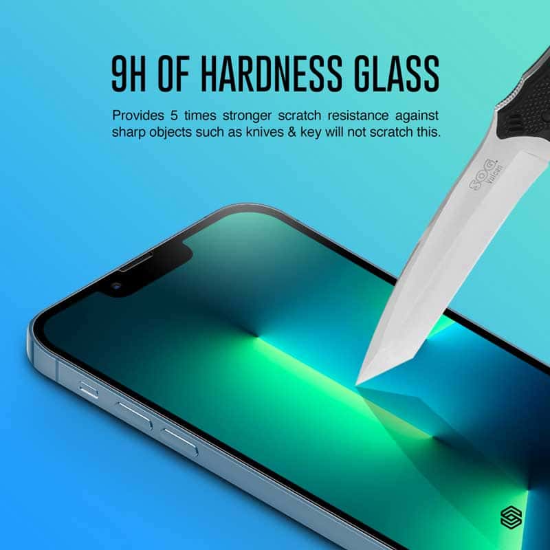 SIEGE Glastimate (Anti-Blue Light) Apple iPhone 13 Mini Premium Tempered Glass