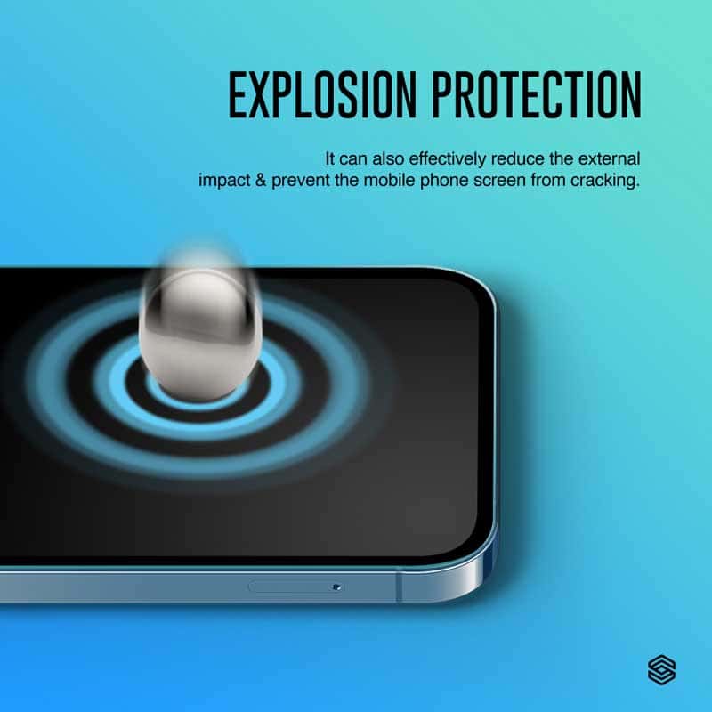 SIEGE Glastimate (Anti-Blue Light) Apple iPhone 13 Mini Premium Tempered Glass
