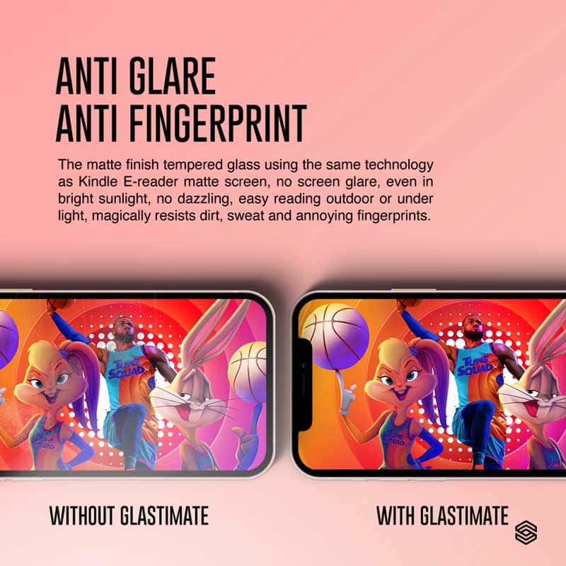 SIEGE GLASTIMATE APPLE iPhone 13 MINI 2.5D ( ANTI-GLARE MATTE ) PREMIUM TEMPERED GLASS SCREEN PROTECTION