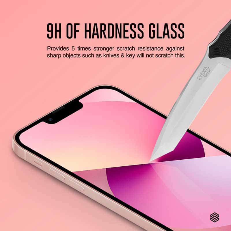 SIEGE GLASTIMATE APPLE iPhone 13 MINI 2.5D ( ANTI-GLARE MATTE ) PREMIUM TEMPERED GLASS SCREEN PROTECTION