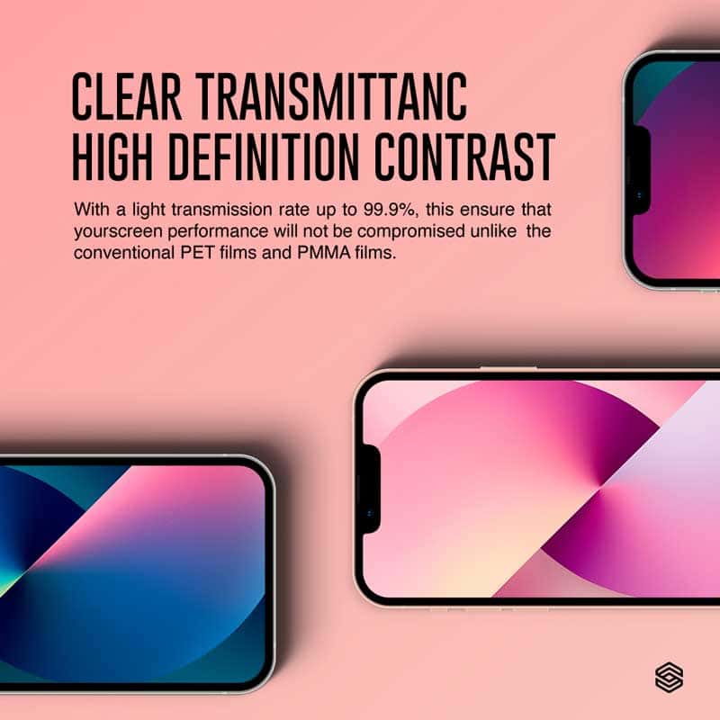 SIEGE GLASTIMATE APPLE iPhone 13 MINI 2.5D ( ANTI-GLARE MATTE ) PREMIUM TEMPERED GLASS SCREEN PROTECTION
