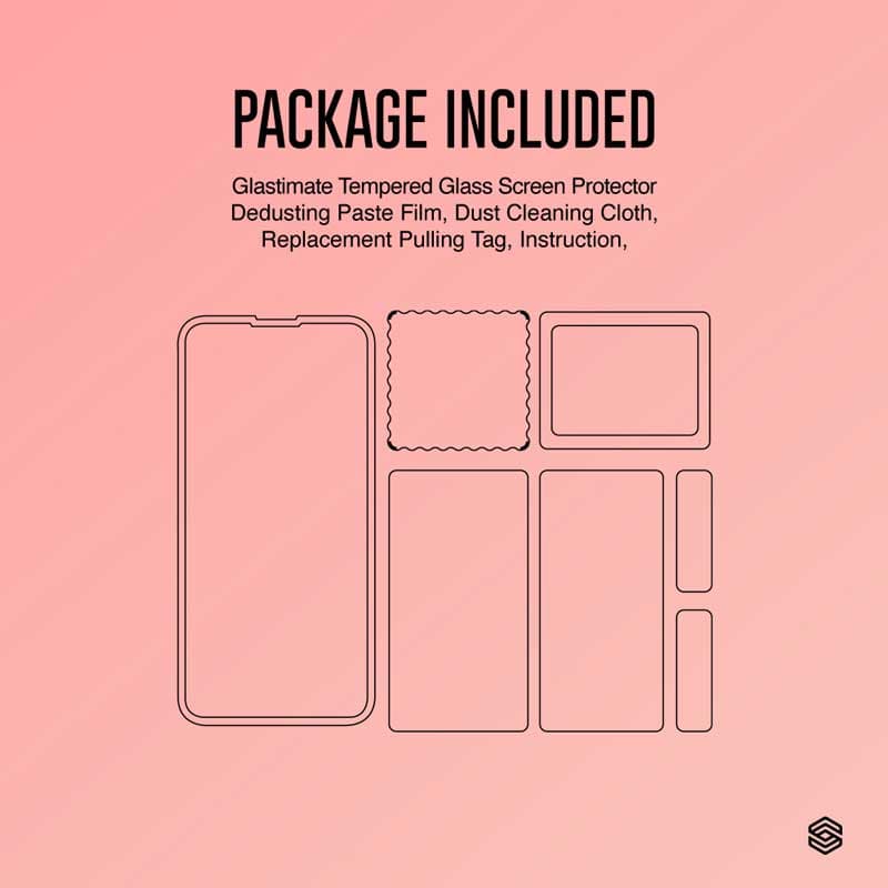 SIEGE GLASTIMATE APPLE iPhone 13 MINI 2.5D ( ANTI-GLARE MATTE ) PREMIUM TEMPERED GLASS SCREEN PROTECTION – Anti Glare Matte