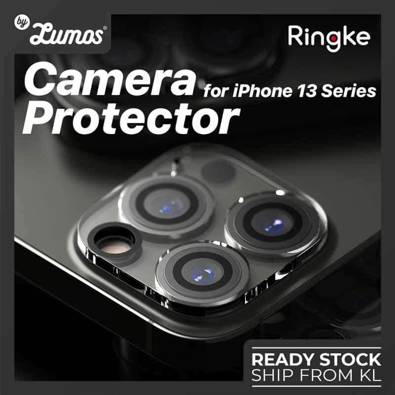 RINGKE CAMERA GLASS For iPhone 13 / 13mini/ 13 Pro / 13 Pro Max Camera Lens Tempered Glass