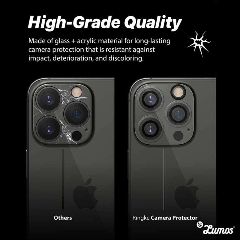 RINGKE CAMERA GLASS For iPhone 13 / 13mini/ 13 Pro / 13 Pro Max Camera Lens Tempered Glass