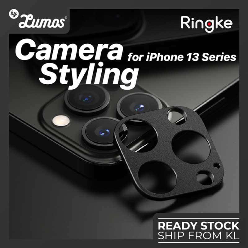 RINGKE CAMERA STYLING for iPhone 13 Mini / 13 / 13 Pro / 13 Pro Max Series Full Coverage Camera Protection