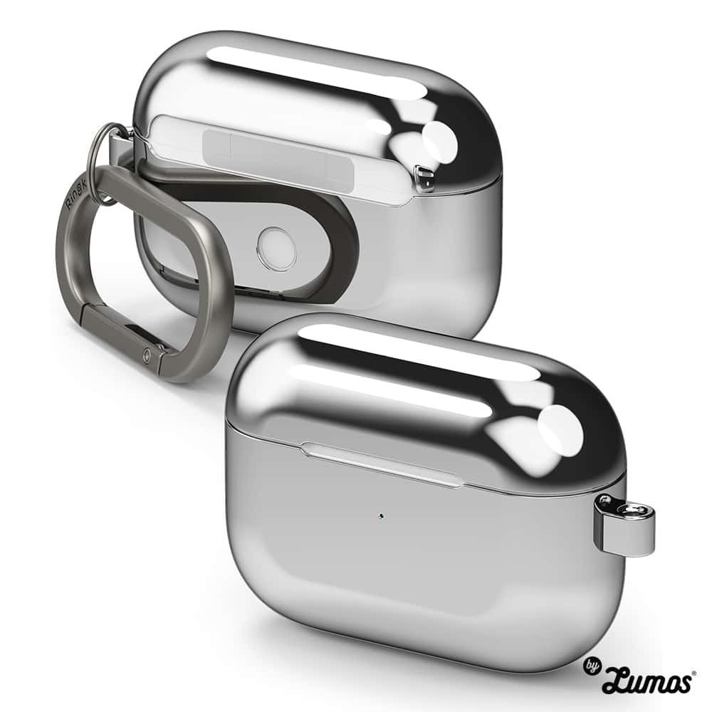 RINGKE APPLE AIRPODS PRO Stainless Steel Case Full Coverage Protective Case