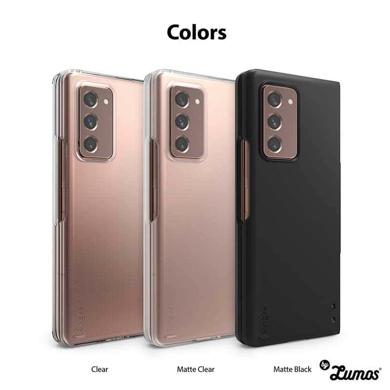 RINGKE SLIM SERIES Samsung Galaxy Z Fold 2 Simple Matte Black Protective Case