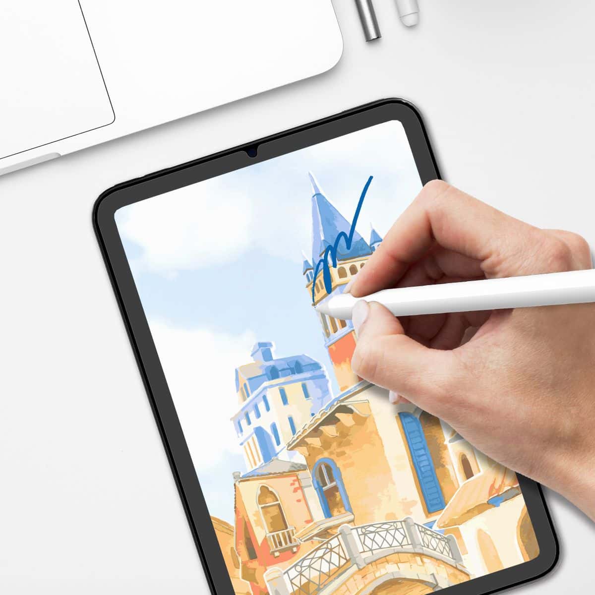 Araree Paper Like Film Apple iPad Mini 6th (8.3 inch) Premium Anti Glare Screen Protector made for Apple Pencil