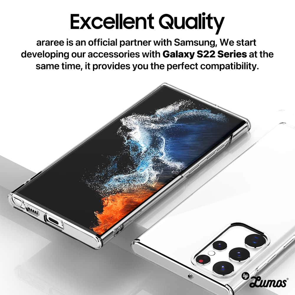 ARAREE NUKIN SERIES Samsung Galaxy S22 / S22 Plus / S22 Ultra Slim Transparent Protective Case