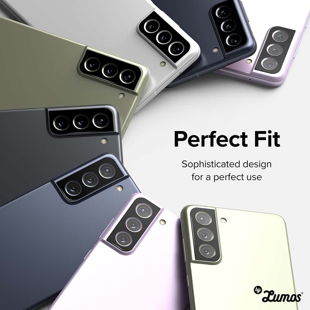 RINGKE CAMERA FULL COVER GLASS For Samsung Galaxy S21 Fe 5G Black Lens Protector 3pcs Pack