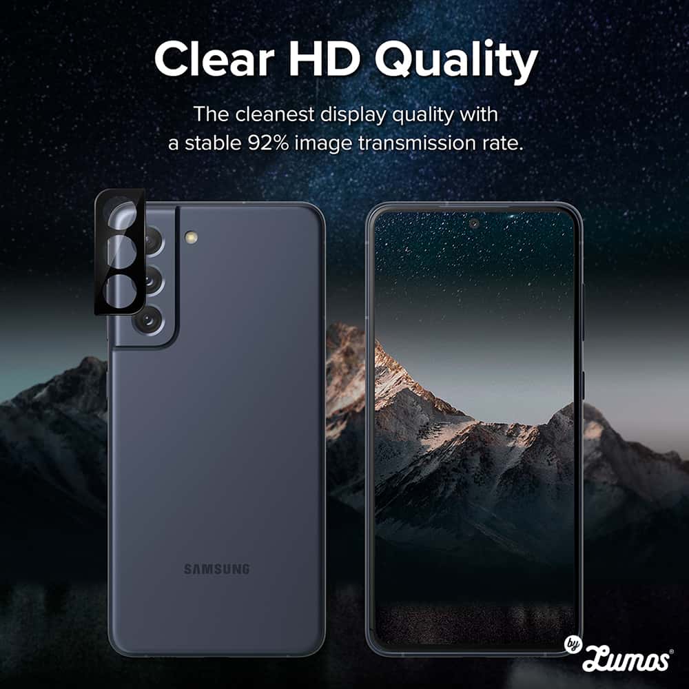 RINGKE CAMERA FULL COVER GLASS For Samsung Galaxy S21 Fe 5G Black Lens Protector 3pcs Pack