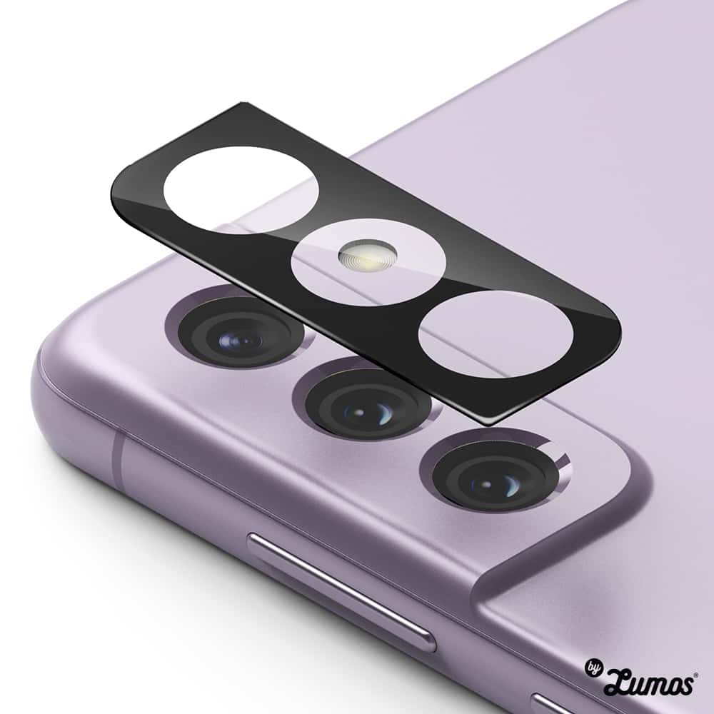 RINGKE CAMERA FULL COVER GLASS For Samsung Galaxy S21 Fe 5G Black Lens Protector 3pcs Pack