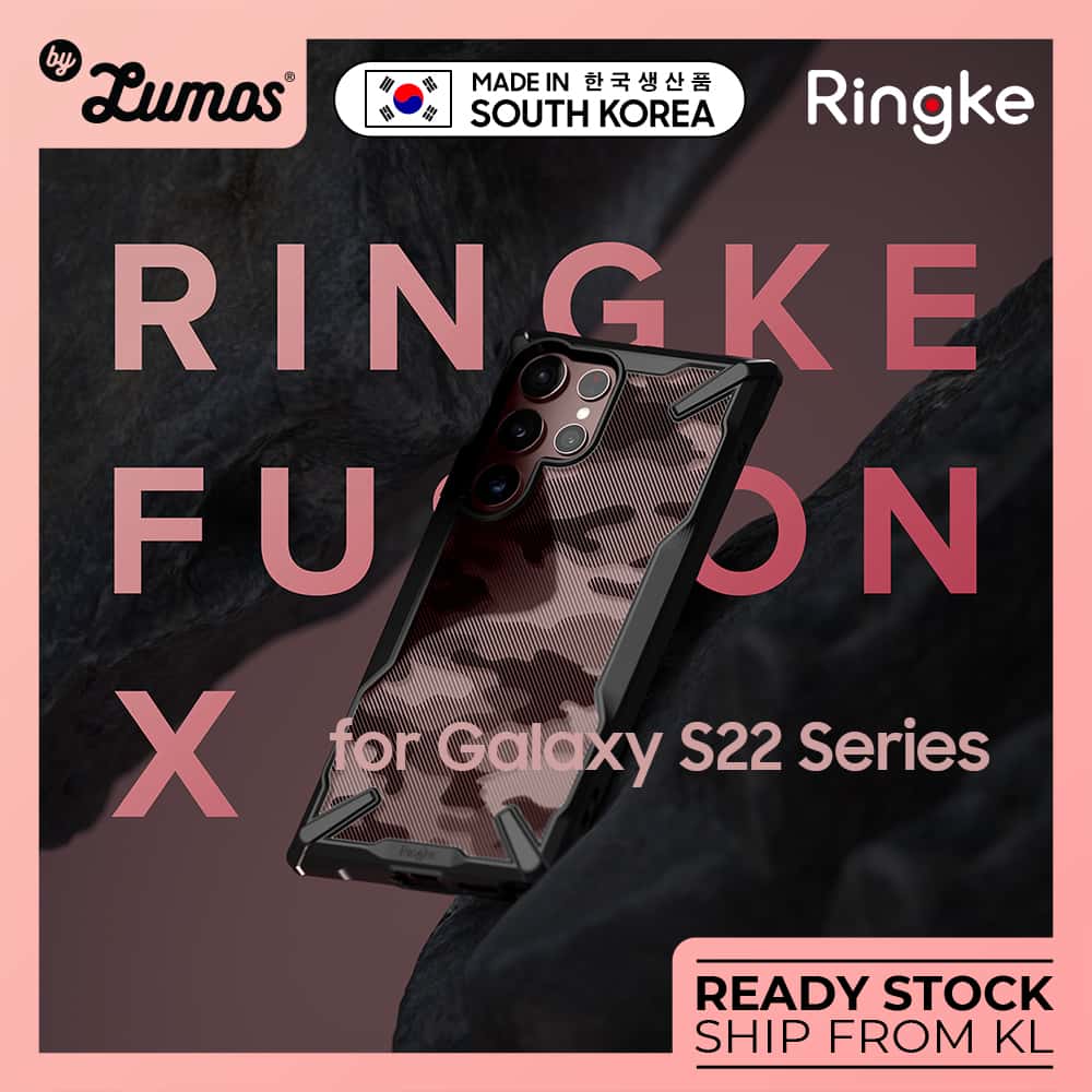 RINGKE FUSION X DESIGN SERIES For Samsung Galaxy S22 / S22 Plus / S22 Ultra Protective Phone Case