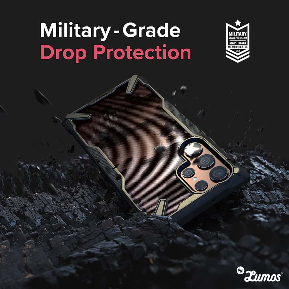 RINGKE FUSION X DESIGN SERIES For Samsung Galaxy S22 / S22 Plus / S22 Ultra Protective Phone Case