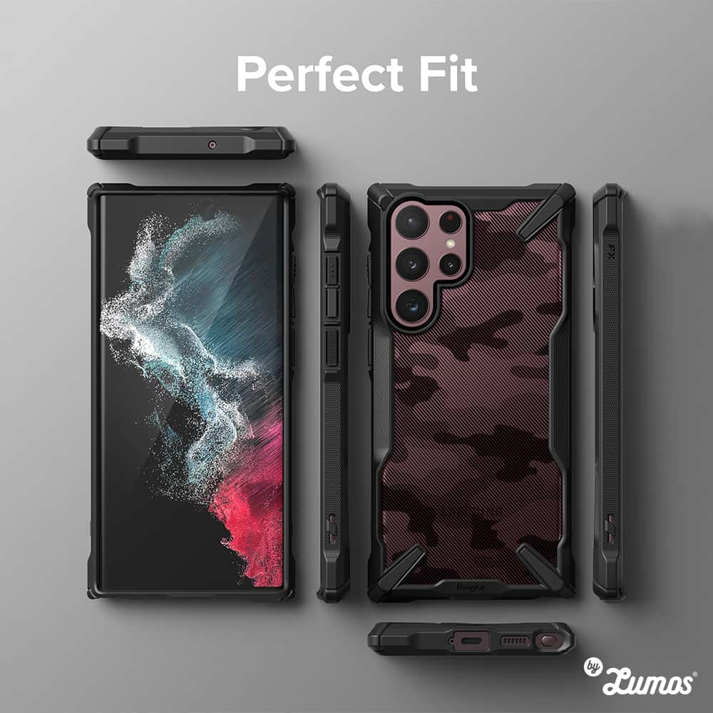 RINGKE FUSION X DESIGN SERIES For Samsung Galaxy S22 / S22 Plus / S22 Ultra Protective Phone Case