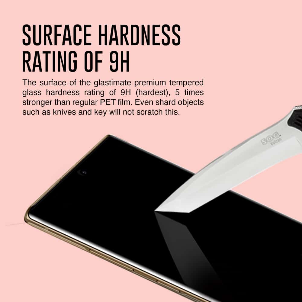 SIEGE GLASTIMATE Samsung Galaxy S21 FE Full Coverage Protection Tempered Glass Screen Protector