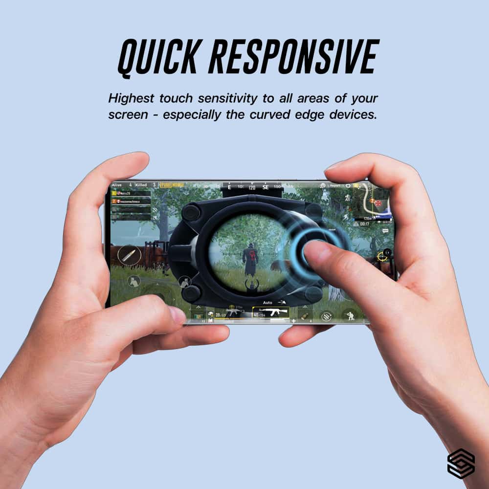 SIEGE GLASTIMATE Samsung Galaxy S22 Plus Full Coverage Protection Premium Tempered Glass Screen Protector
