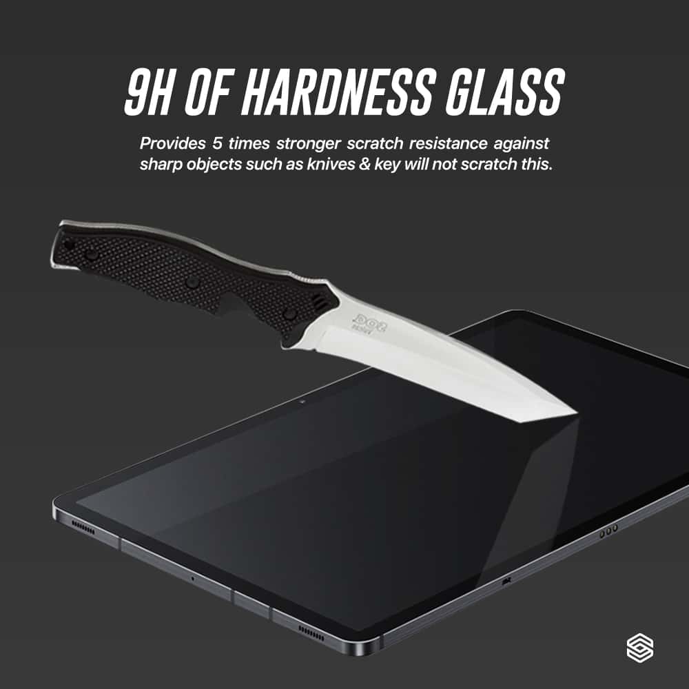 SIEGE GLASTIMATE (Clear) Samsung Galaxy Tab S8 Ultra Premium Tempered Glass