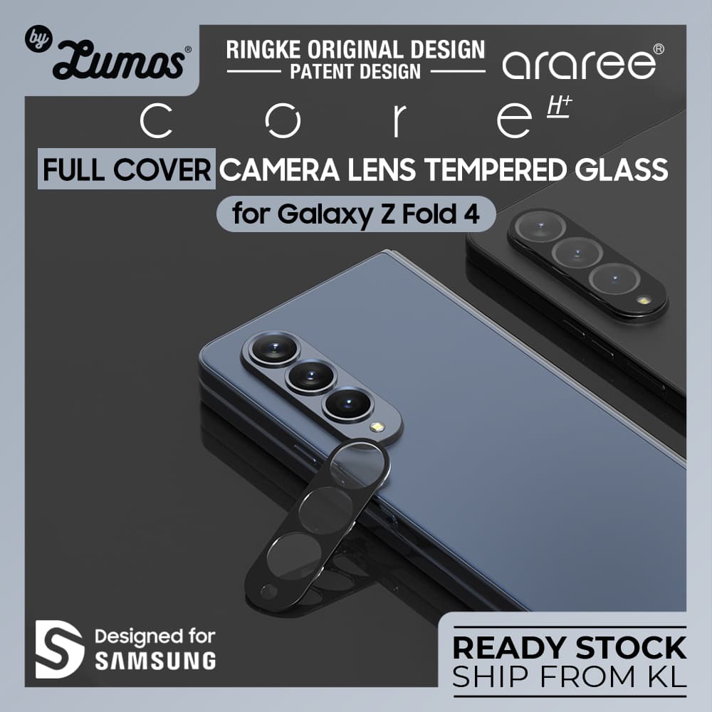 ARAREE C-SUBCORE Samsung Galaxy Z Fold 4 Camera Lens Tempered Glass Protector