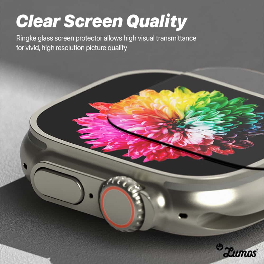 Ringke BEZEL STYLING & TEMPERED GLASS For Apple Watch Ultra Protective Premium Steel Case