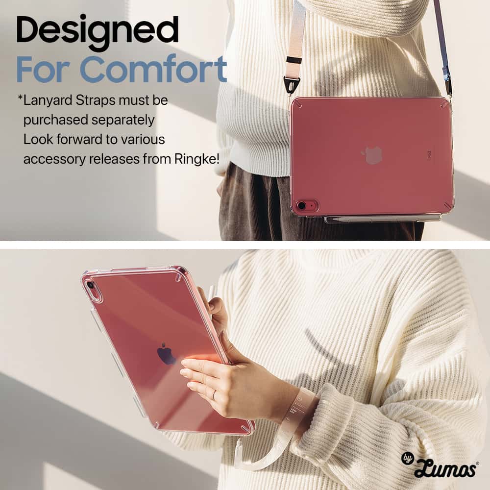Ringke FUSION Series Case for iPad 10th with Pencil Holder Over Charge Prevention Protective Cover