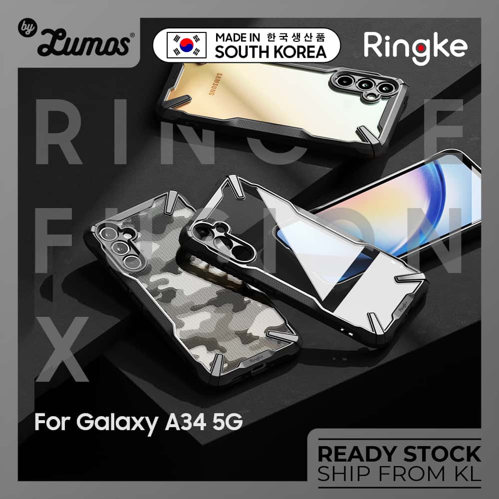 RINGKE FUSION X SERIES For Samsung Galaxy A34 5g Drop Protection Stylish Phone Case