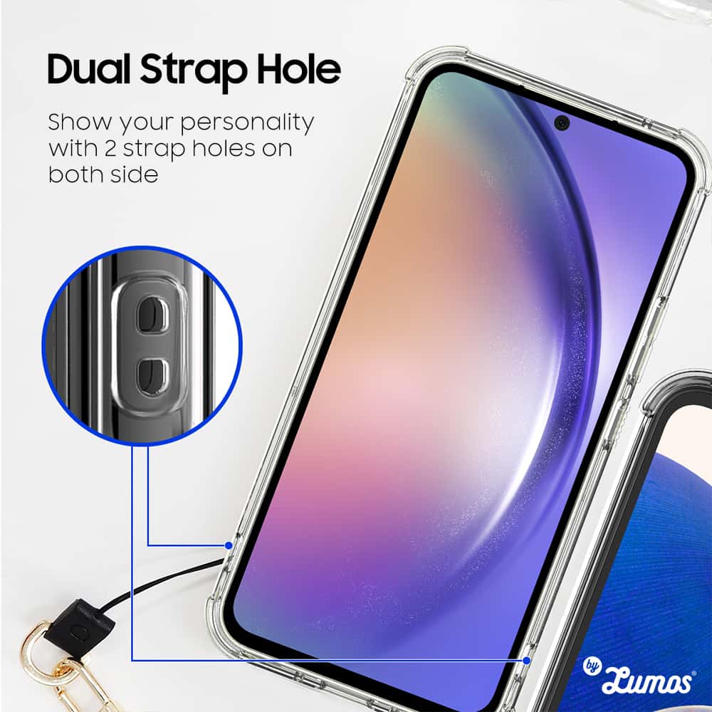 ARAREE FLEXIELD S Samsung Galaxy A54 Soft Clear Black Cover Protective Case