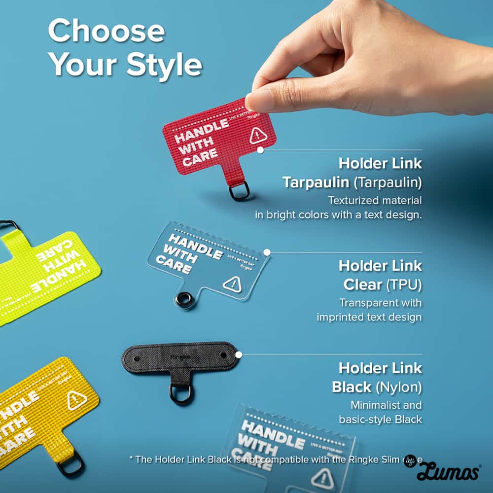 RINGKE HOLDER LINK STRAP TARPAULIN Universal Phone Lanyard Neck Strap