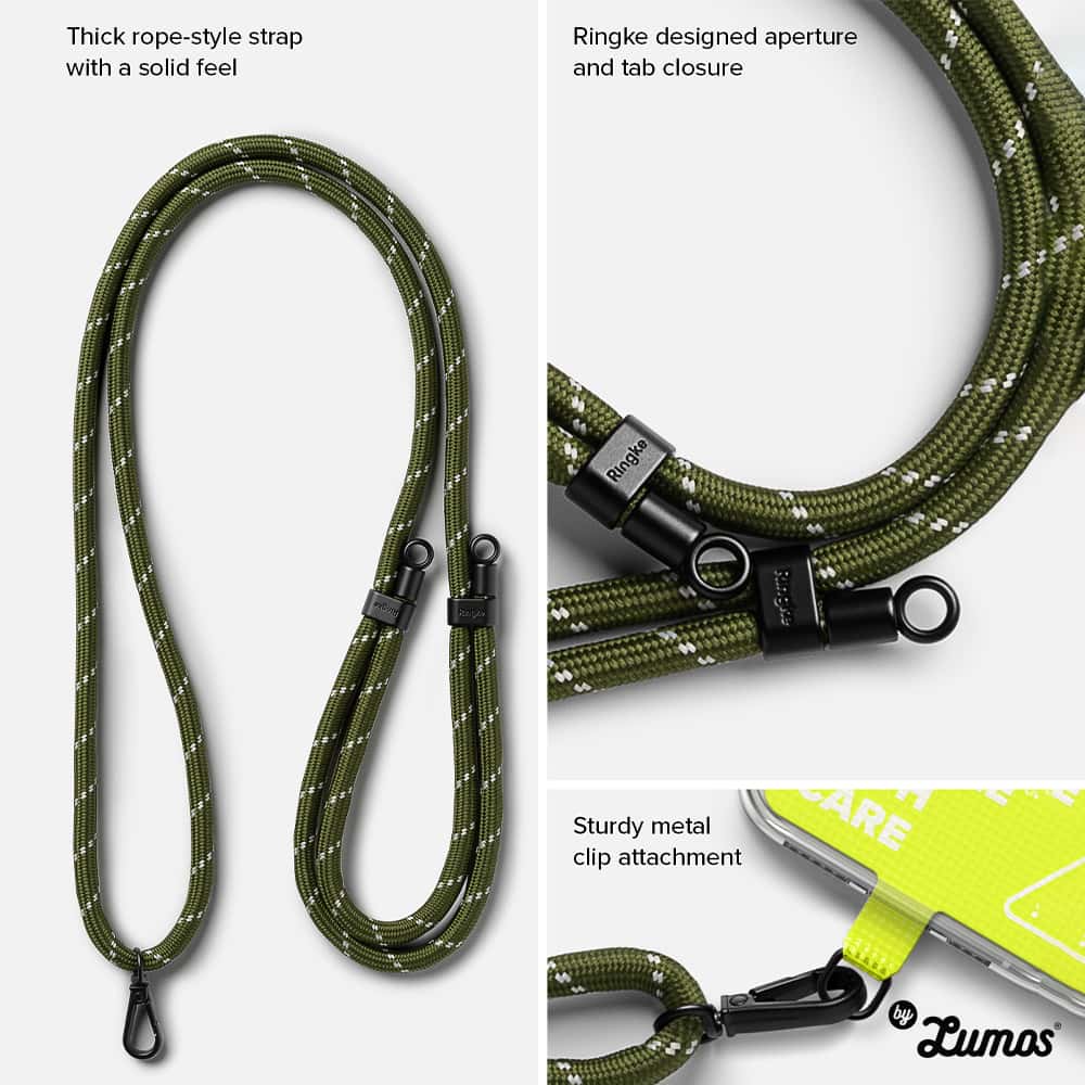 RINGKE HOLDER LINK STRAP TARPAULIN Universal Phone Lanyard Neck Strap