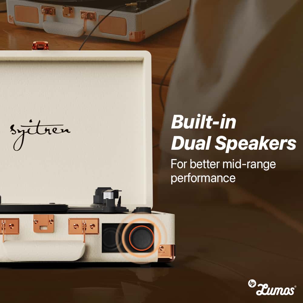 SYITREN ORVOK III All-In-One Vinyl Record Player