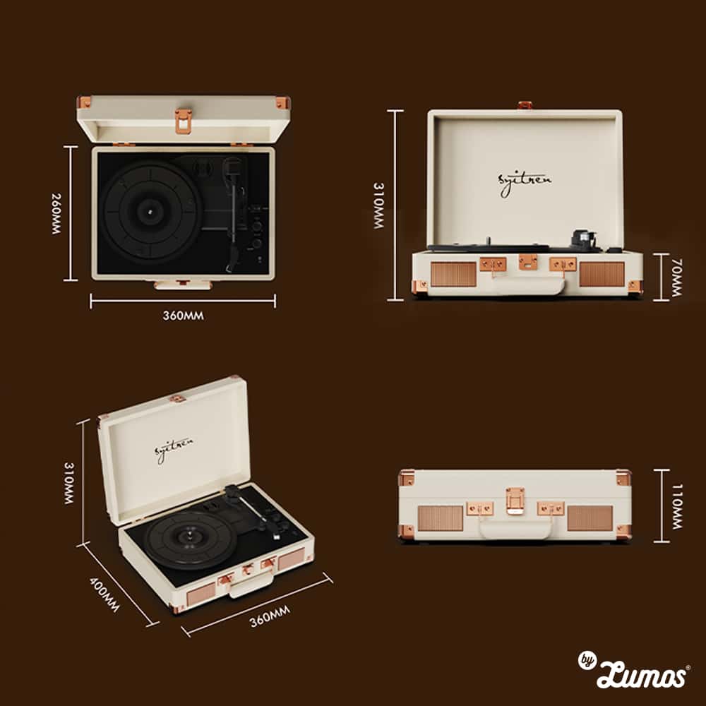 SYITREN ORVOK III All-In-One Vinyl Record Player