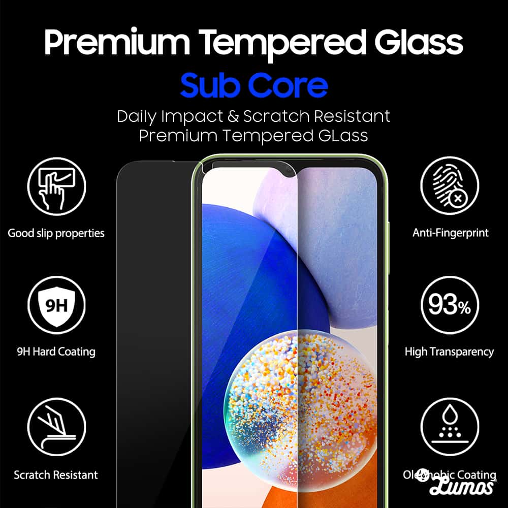 ARAREE SUB CORE Samsung A14 & A14 5G Premium Tempered Glass