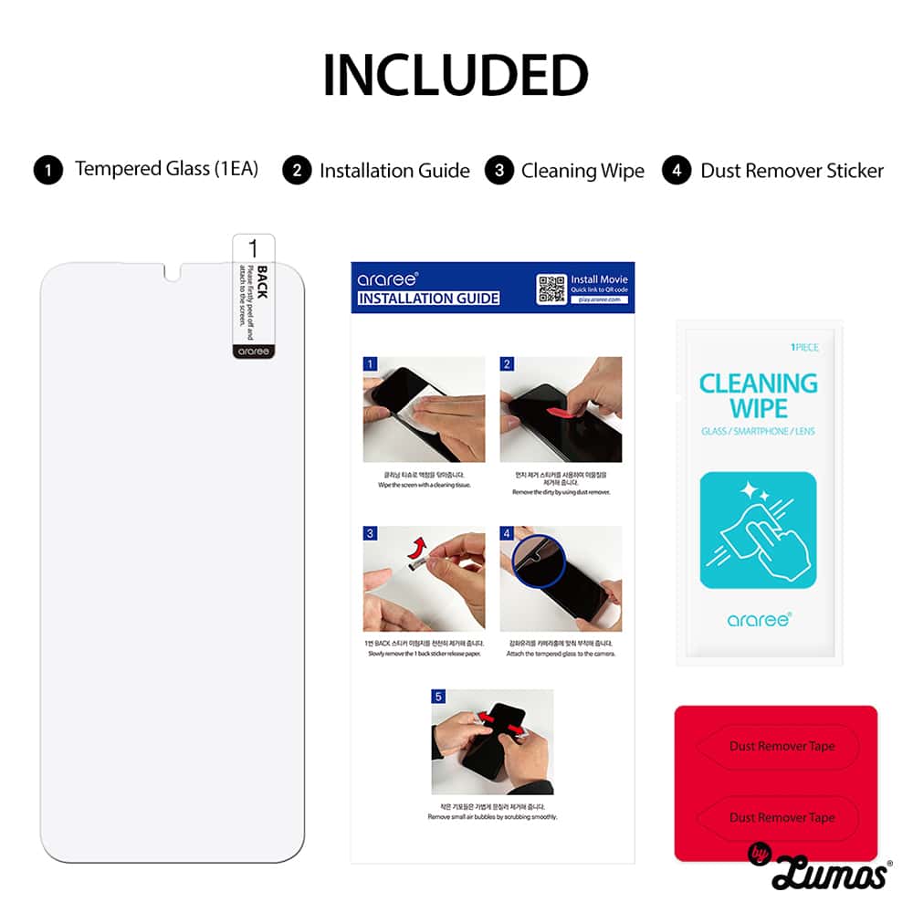 ARAREE SUB CORE Samsung A14 & A14 5G Premium Tempered Glass