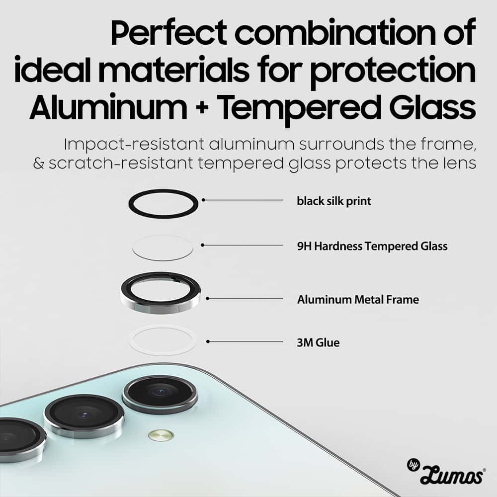 ARAREE C-SUB Core MR Samsung Galaxy A54 Full Coverage Tempered Glass Camera Lens Protector