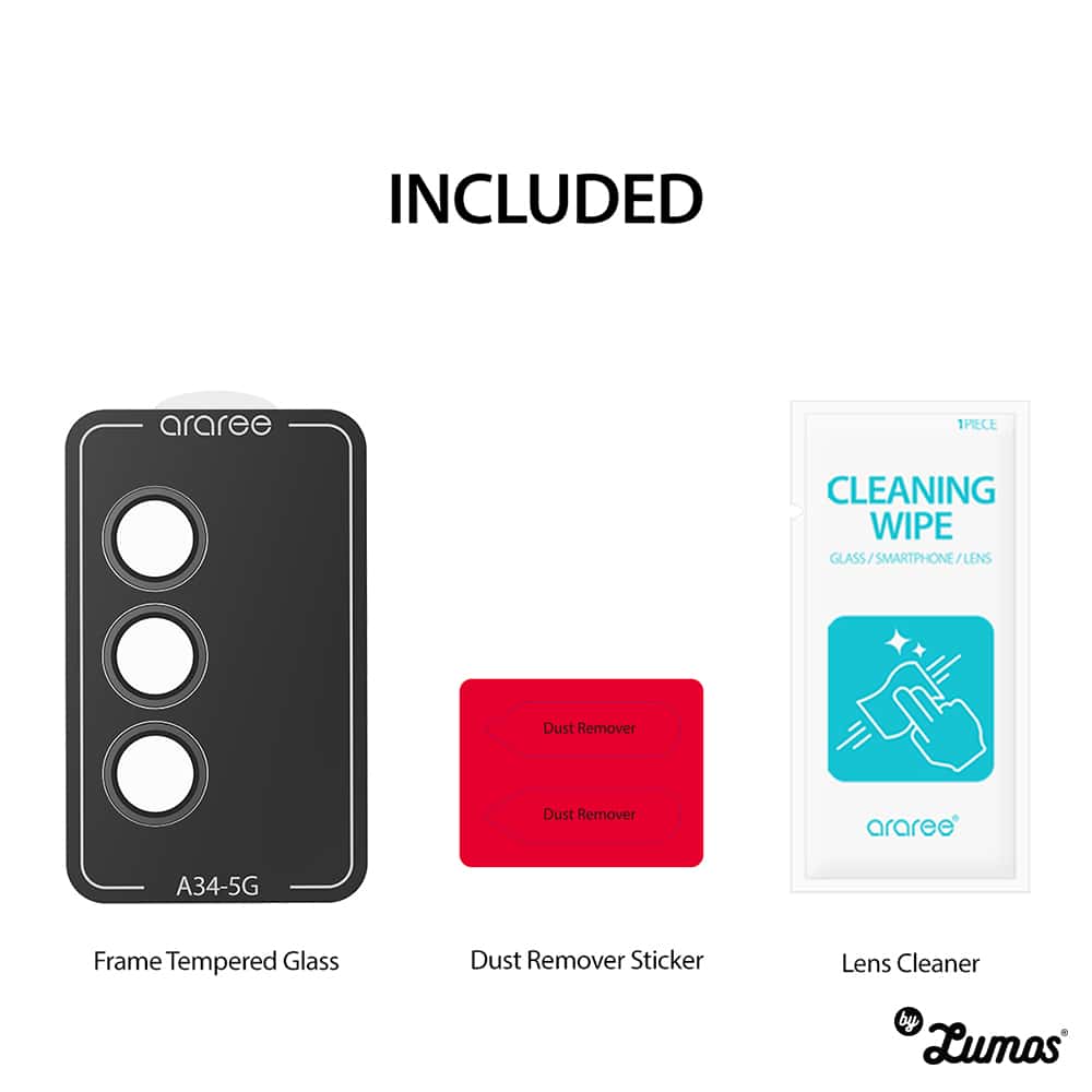 ARAREE C-SUB Core MR Samsung Galaxy A54 Full Coverage Tempered Glass Camera Lens Protector
