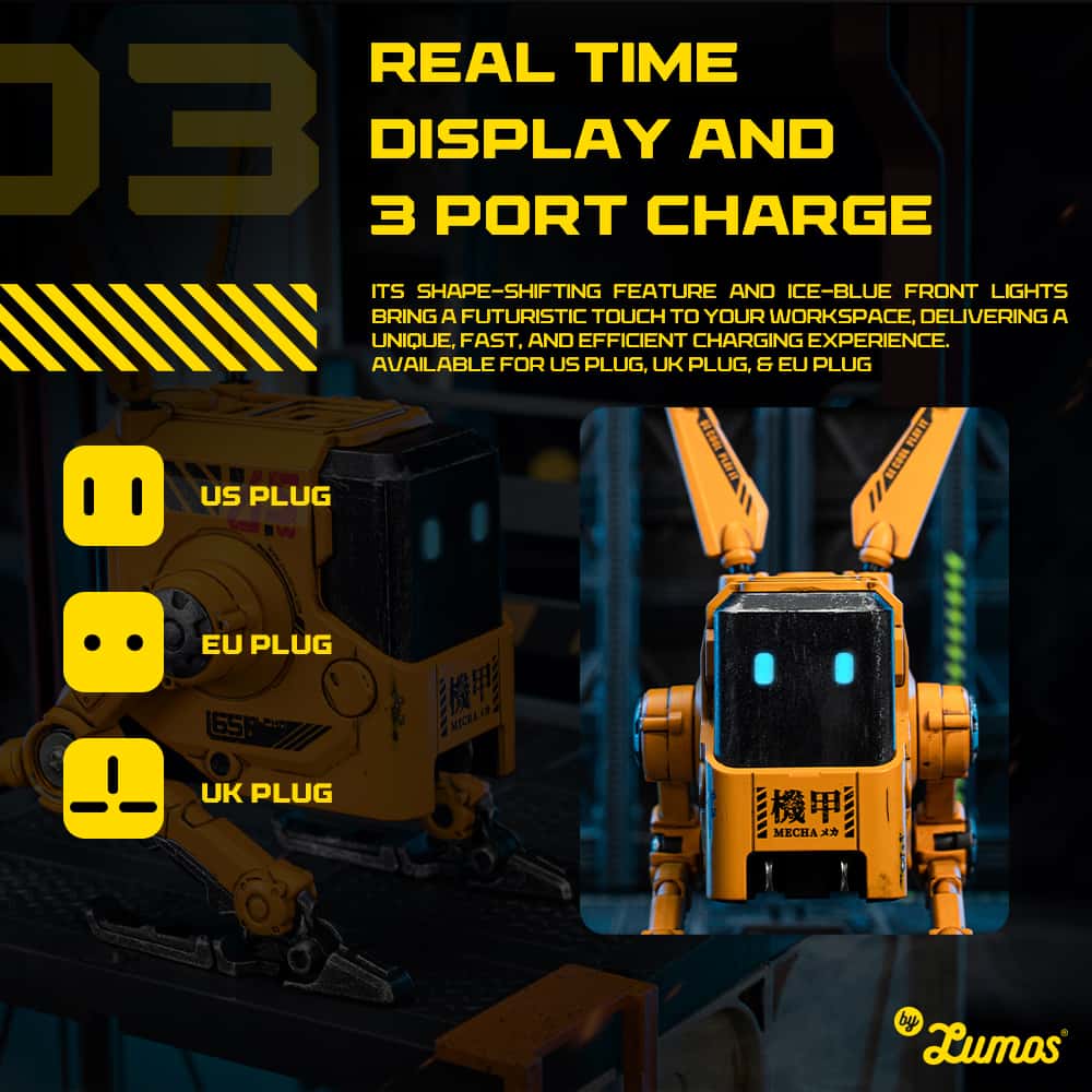GRAVASTAR ALPHA 65W PD 3.0 Fast Charger