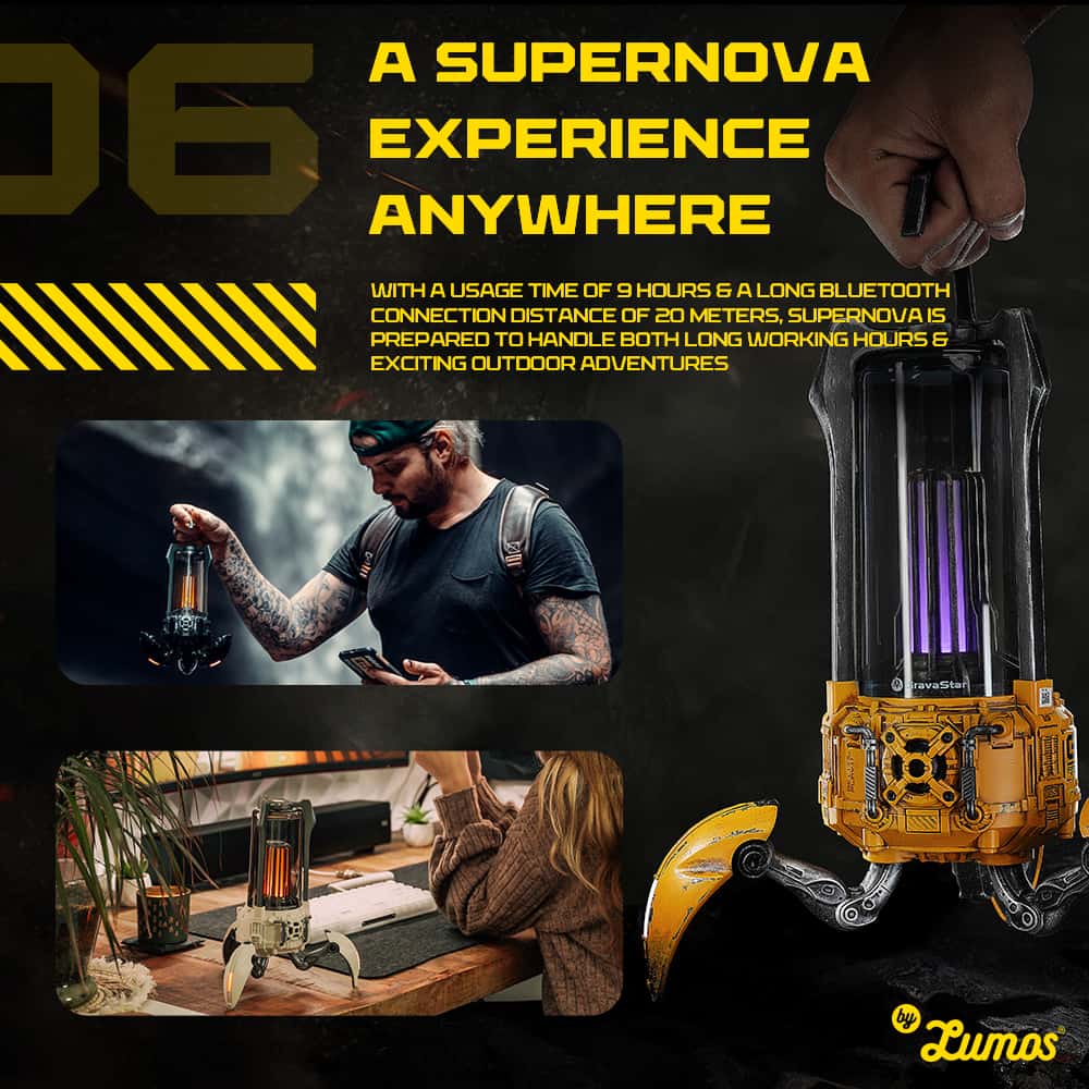 GRAVASTAR SUPERNOVA Wireless Speaker