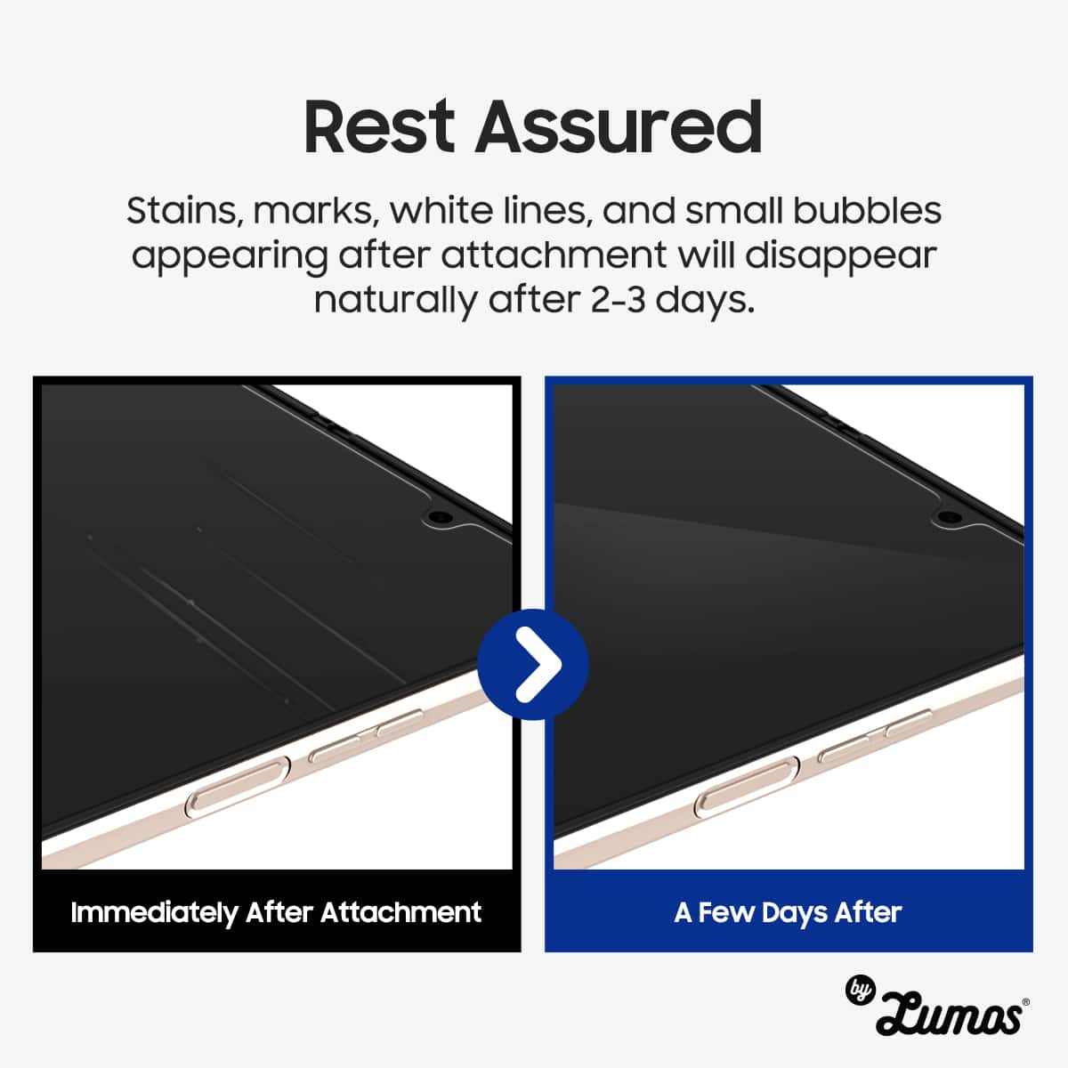 ARAREE PURE DIAMOND Samsung Galaxy Z Fold 4/Galaxy Z Fold 5 Screen Protector No Rainbow