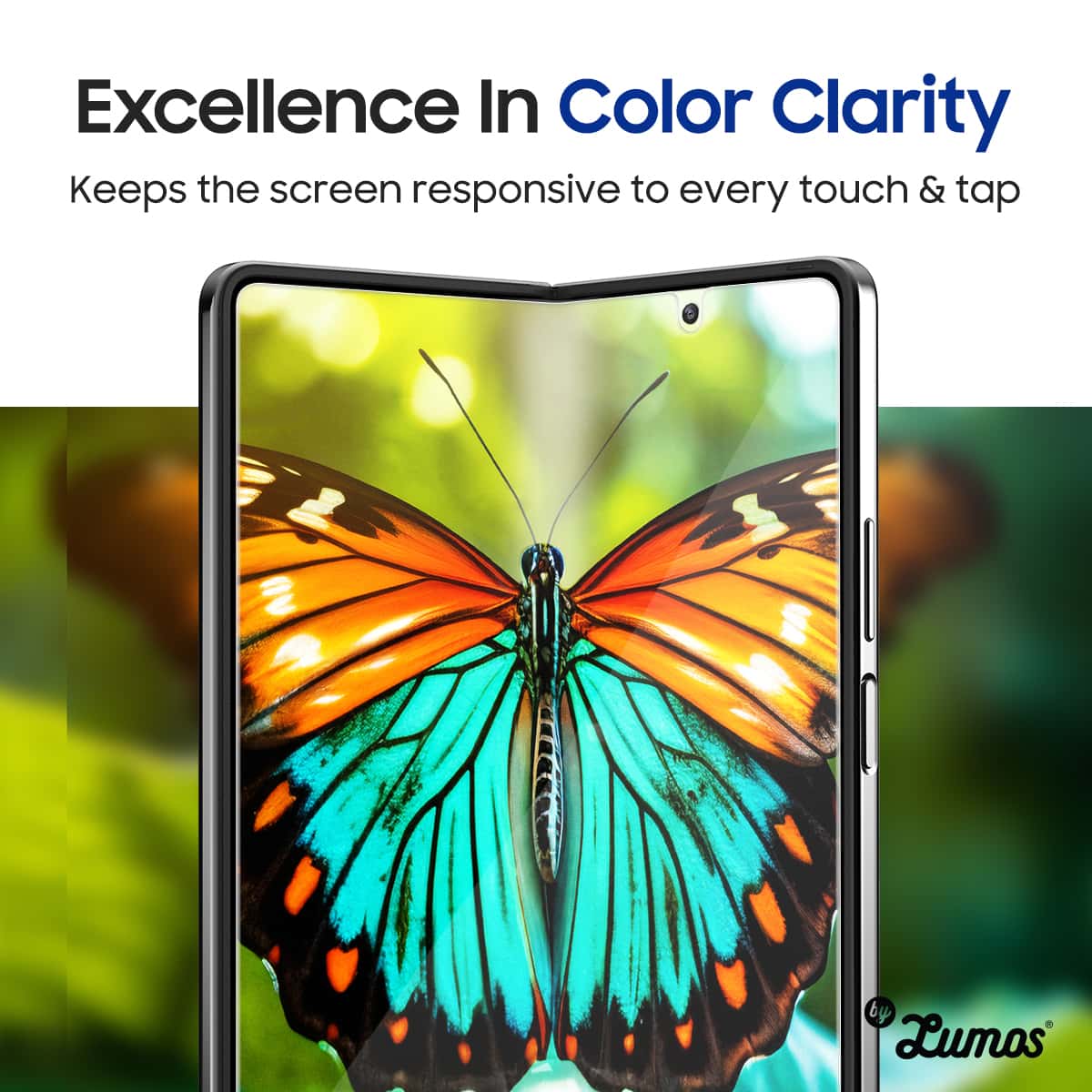 ARAREE PURE DIAMOND Samsung Galaxy Z Fold 4/Galaxy Z Fold 5 Screen Protector No Rainbow