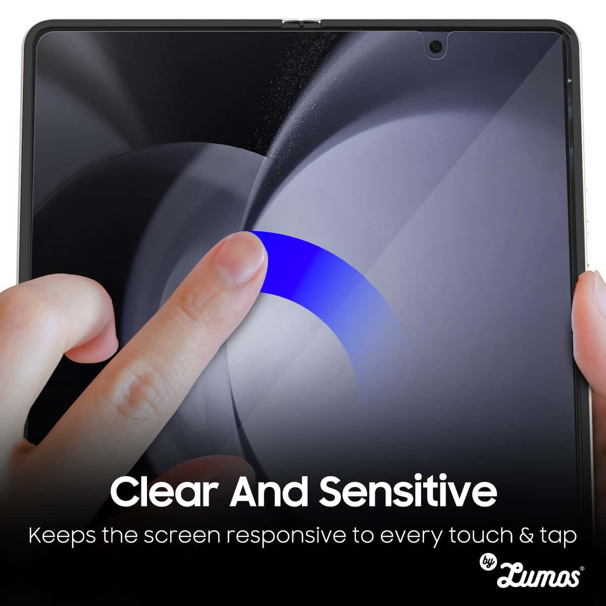 ARAREE PURE DIAMOND Samsung Galaxy Z Fold 4/Galaxy Z Fold 5 Screen Protector No Rainbow