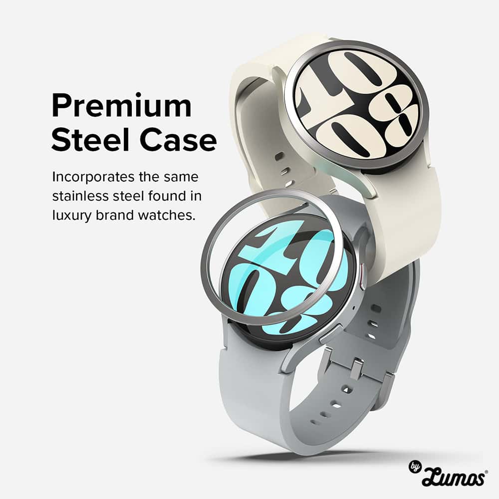 RINGKE BEZEL STYLING Samsung Galaxy Watch 6 40mm / 44mm Protective Casing Cover Premium Steel Case
